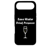 Carcasa para iPhone Air Champagne Funny Drink Prosecco Save Water Drink Prosecco