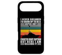 Carcasa para iPhone Air Charter Boat Captain I Never Dreamed I Would Run A Charter