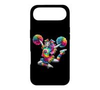Carcasa para iPhone Air Cheerleader Pom Poms Colorful Outfit Rainbow Tie Dye