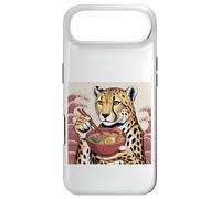Carcasa para iPhone Air Cheetah Print Stuff Ramen Japonés Kawaii Anime Lindo Guepardo