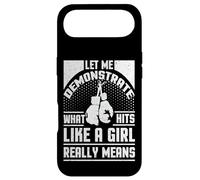 Carcasa para iPhone Air Chica Boxer Demostrar Hits como Una Chica Boxeo Mujer Boxeo Boxeador