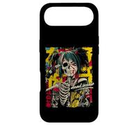 Carcasa para iPhone Air Chica Esqueleto Japonés Streetwear Cyberpunk Y2K Anime