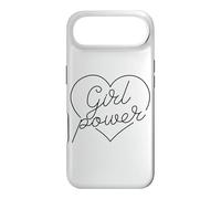 Carcasa para iPhone Air Chica Poder Corazón Amor Mujeres poderosas Fuerte Empoderar Mujer