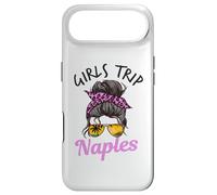 Carcasa para iPhone Air Chicas a Juego Viaje Nápoles Florida Moño de Pelo desordenado Mujeres