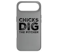 Carcasa para iPhone Air Chicks Dig The Pitcher - Divertido Amante del béisbol