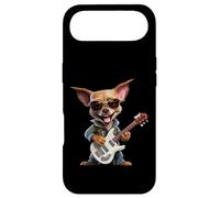 Carcasa para iPhone Air Chihuahua Rocker Dog Guitarra Eléctrica
