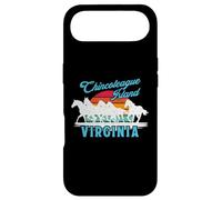 Carcasa para iPhone Air Chincoteague Island Wild Horses Virginia Viaje Retro Atardecer