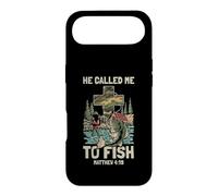 Carcasa para iPhone Air Christian Bass Fishing Me llamó para Pescar Camo Design