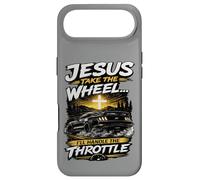 Carcasa para iPhone Air Christian Car Entusiasta Fe Cita Jesús Toma El Volante