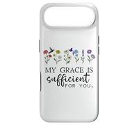 Carcasa para iPhone Air Christian My Grace is Sufficient You God 2 Corinthians 12 9