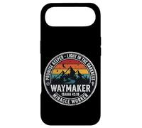 Carcasa para iPhone Air Christian Waymaker Promise Keeper Isaías 42:16 Diseño Retro