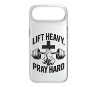 Carcasa para iPhone Air Christian Workout Lift Heavy Pray Hard Gimnasio para Hombres