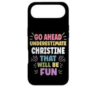 Carcasa para iPhone Air Christine Personalized Women's Gift Custom Christine