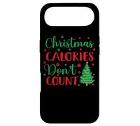 Carcasa para iPhone Air Christmas Calories Don't Count Galletas para Hornear