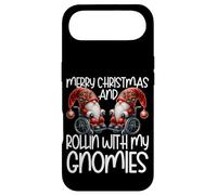 Carcasa para iPhone Air Christmas GNOME Saying For Senior Citizens Wheelchair Santa