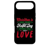 Carcasa para iPhone Air Christmas Is Family, Friends Love Memories Funny Xmas