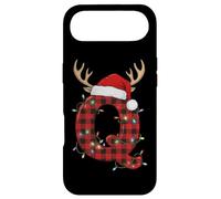 Carcasa para iPhone Air Christmas Q Plaid Antlers Lights Joy