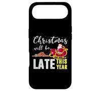 Carcasa para iPhone Air Christmas Will be Late This Year Faultier Santa Claus