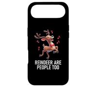 Carcasa para iPhone Air Christmas Xmas Reindeer Are People Too Funny Dancer