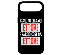 Carcasa para iPhone Air Ciao Sono Ettore Faccio Cose Da Ettore Personalizzato