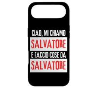 Carcasa para iPhone Air Ciao Sono Salvatore Faccio Cose Da Salvatore Personalizzato