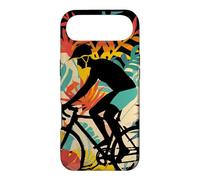 Carcasa para iPhone Air Ciclismo Chico Estilo Cómic Ciclista Carril Bici