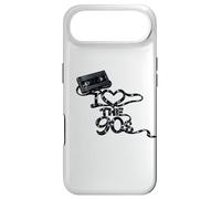 Carcasa para iPhone Air Cinta Adhesiva Suelta con Texto «I Heart The 90s Movie Store Rent»