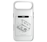 Carcasa para iPhone Air Cinta - Music Makes My Heart Beat (Retro Cassette Graphic)