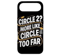 Carcasa para iPhone Air Circle Two More Like Circle Too Far Jugadores de Disc Golf