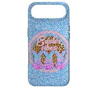 Carcasa para iPhone Air Círculo a Cuadros con diseño de Leopardo con diseño de Tres Conejos de Easter Vibes