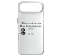 Carcasa para iPhone Air Cita de Aristóteles Aquellos Que Saben Hacer