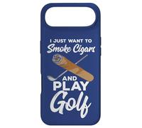 Carcasa para iPhone Air Cita de Golfista Profesional I Just Want To Smoke Cigars and Play Golf