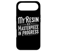 Carcasa para iPhone Air Cita Divertida de Arte en Resina de My Resin is a Masterpiece in Progress