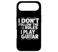 Carcasa para iPhone Air Cita Divertida de Guitarra I Don't Follow The Rules