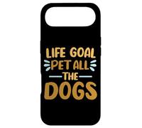 Carcasa para iPhone Air Cita Divertida de Life Goal Pet All The Dogs para Amantes de los Perros