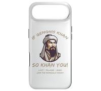 Carcasa para iPhone Air Cita Divertida de los mongoles Genghis Khan Historia