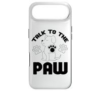 Carcasa para iPhone Air Cita Divertida de Talk to The Paw Dog Lover Dogs