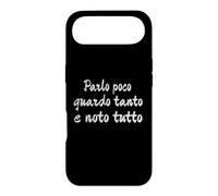Carcasa para iPhone Air Cita Divertida Parlo Poco guardo Tanto e NOTO Tutto