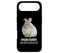 Carcasa para iPhone Air Cita Divertida sobre Pelo de Conejo de Angora en Todas Partes