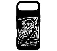 Carcasa para iPhone Air Cita Divertida Sócrates I Drank What