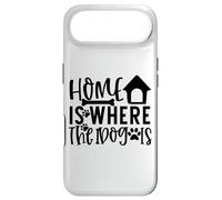 Carcasa para iPhone Air Cita Impresa en Home Is Where The Dog Is Paw