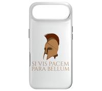 Carcasa para iPhone Air Cita Latina - Si Vis Pacem para Bellum - Casco Espartano