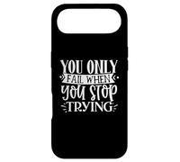 Carcasa para iPhone Air Cita Motivacional You Only Fail When You Stop Trying