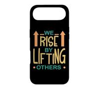 Carcasa para iPhone Air Cita Positiva Nos Levantamos Levantando Otros Hombres Mujeres Niños