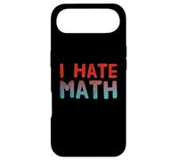 Carcasa para iPhone Air Citas Divertidas de matemáticas Cita de Texto para Gente Divertida Odio Las matemáticas