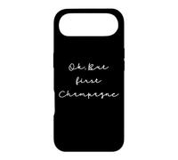 Carcasa para iPhone Air Citation Champagne Humour Ok but First Champagne