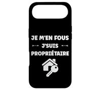 Carcasa para iPhone Air Citation Proprio Humour Je Men fous je Suis Propriétaire