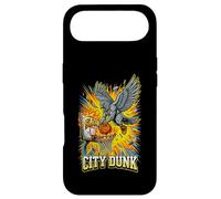 Carcasa para iPhone Air City Dunk Pigeon Baloncesto Slam Funny Bird