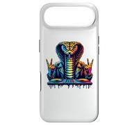Carcasa para iPhone Air Cobra DJ Vibes - Veneno de neón, Bombo con Capucha y Ritual de bajo