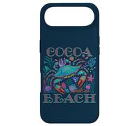 Carcasa para iPhone Air Cocoa Beach Florida Blue Crab Verano Beach Vacaciones Regalos